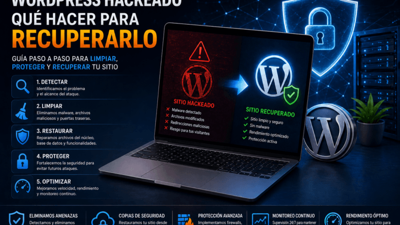 WordPress hackeado: qué hacer paso a paso para recuperarlo
