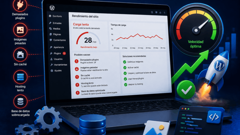 ¿Por qué está lento tu sitio WordPress? 7 causas y cómo resolverlas