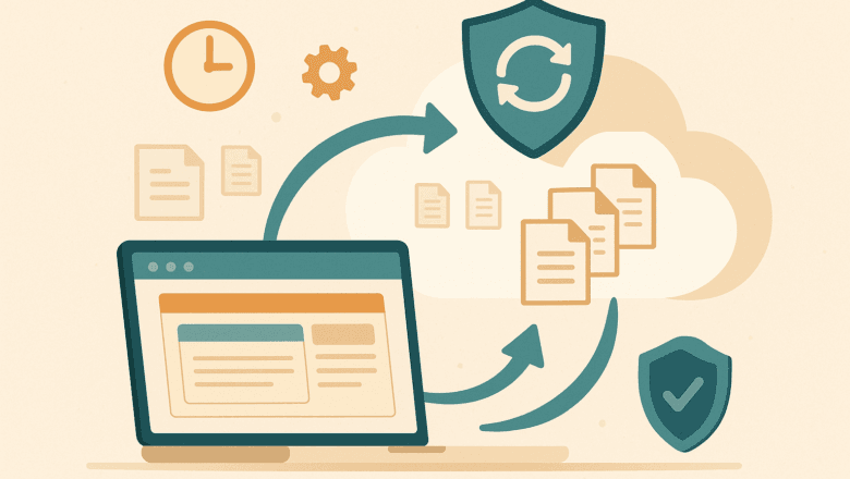 Sistema de backups automáticos de WordPress copiando el sitio a la nube de forma programada