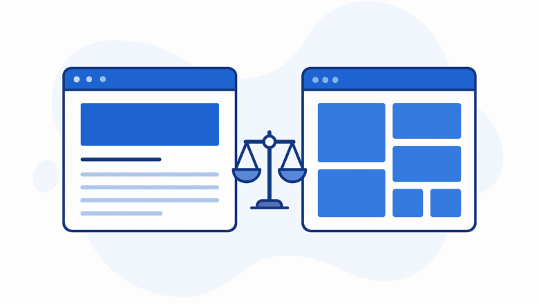 Squarespace vs WordPress para negocios: comparativa