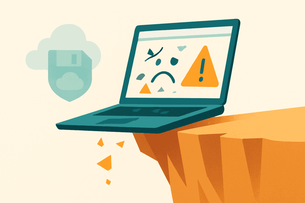 Sitio WordPress en riesgo de perderse por no tener copias de seguridad ni actualizaciones