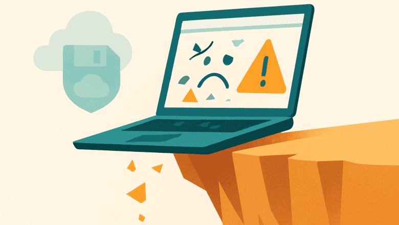 Sitio WordPress en riesgo de perderse por no tener copias de seguridad ni actualizaciones